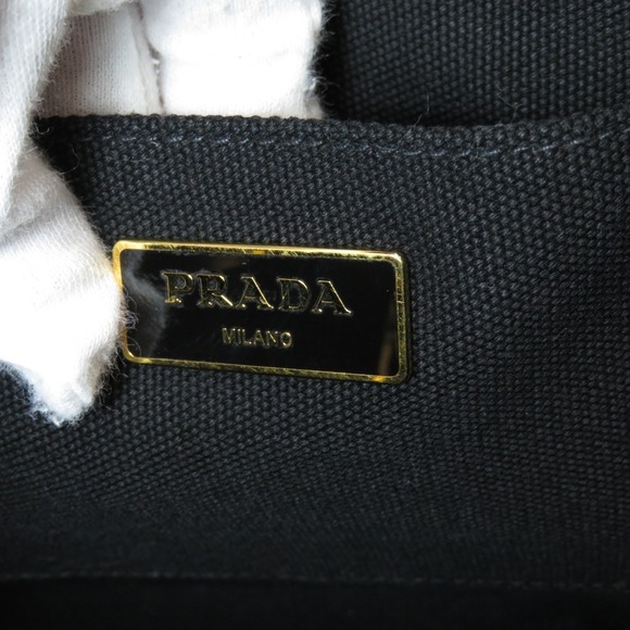Prada Bag Tote Canvas Canapa - Picture 5 of 9